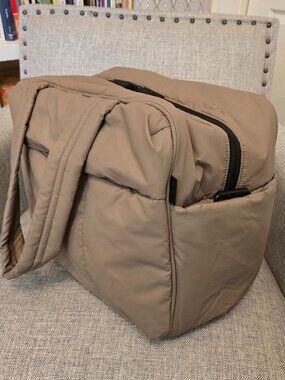 Calpak Luka duffle bag in chocolate